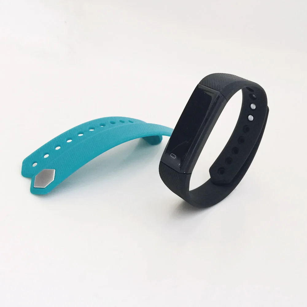 BK and TB Strap TK47 фитнес-трекер Смарт-браслет Bluetooth 4,0 монитор сна Спортивный Браслет Смарт-браслет для iOS Android pk Fit Bit mi Band 2 - Цвет: BK and TB Strap