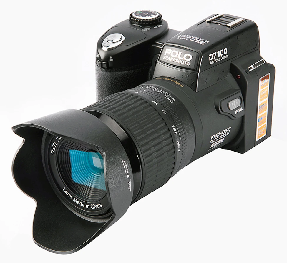 D7100，13MP Цифровая Видеокамера. Поддержка 33MP. Full-Hd Видео. Автофокус с 24-х кратным