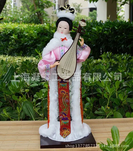 30 см высокий китайский стиль четыре древних красоты Ян Guifei Xishi норки Cicada Ван Zhaojun кукла домашнего рабочего стола украшения Пекина