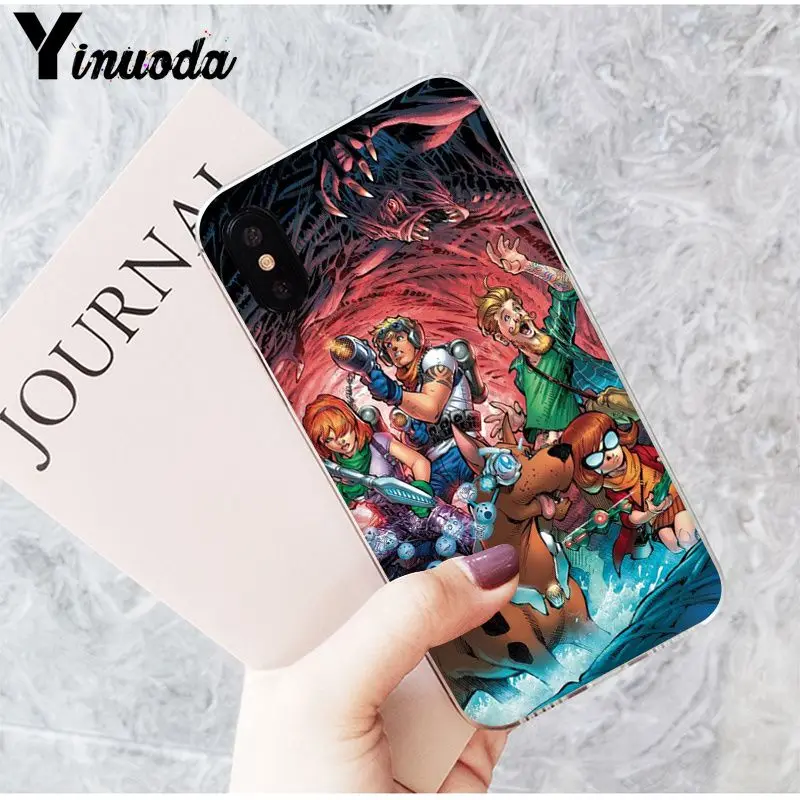 A11 Yinuoda Shaggy и Scooby Doo прозрачный мягкий для телефона чехол для Apple iPhone 8 7 6S Plus X XS MAX 5 5S SE XR мобильные чехлы - Цвет: A11