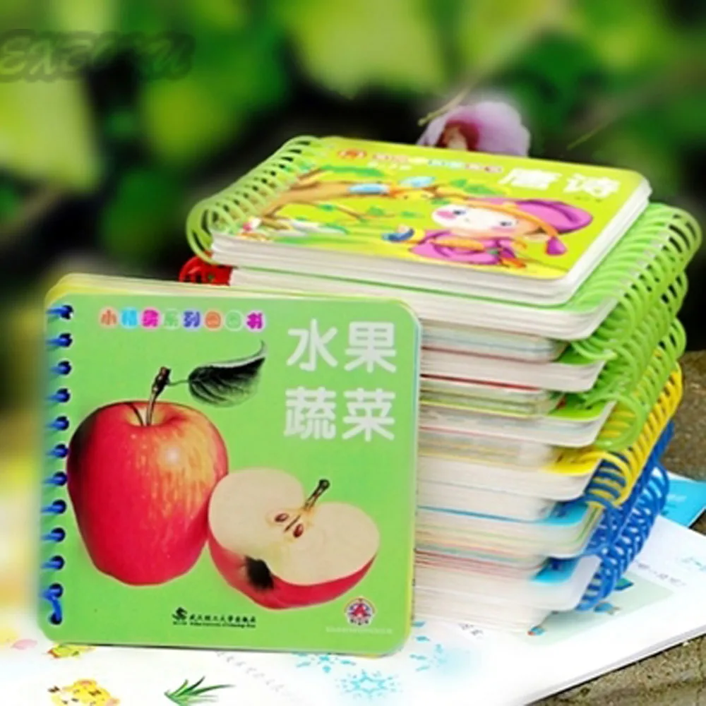 10 шт./компл. Детские китайские Обучающие карты Φ с Pinyin английские символы hanzi