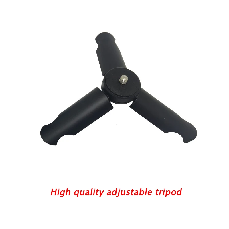only tripod EKENCAM 18 см-50 см алюминиевый выдвижной монопод портативный селфи палка наборы для Gopro Hero 5 4 Session SJCAM SJ4000 Xiaoyi 4K H9 - Цвет: only tripod