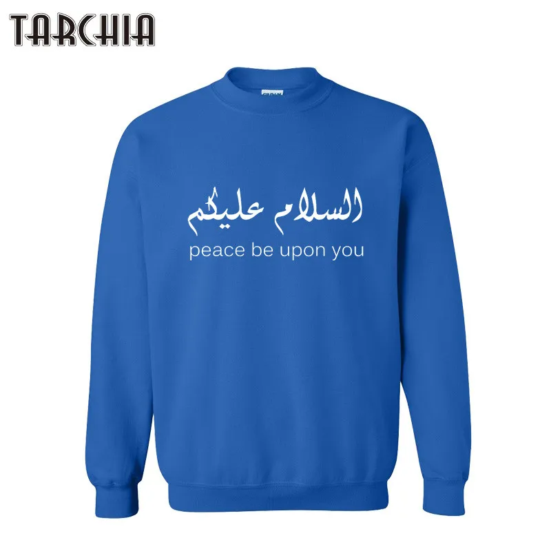 Новинка осени 2018 дизайнерские толстовки TARCHIA PEACE BE UPON YOU мужской модный брендовый