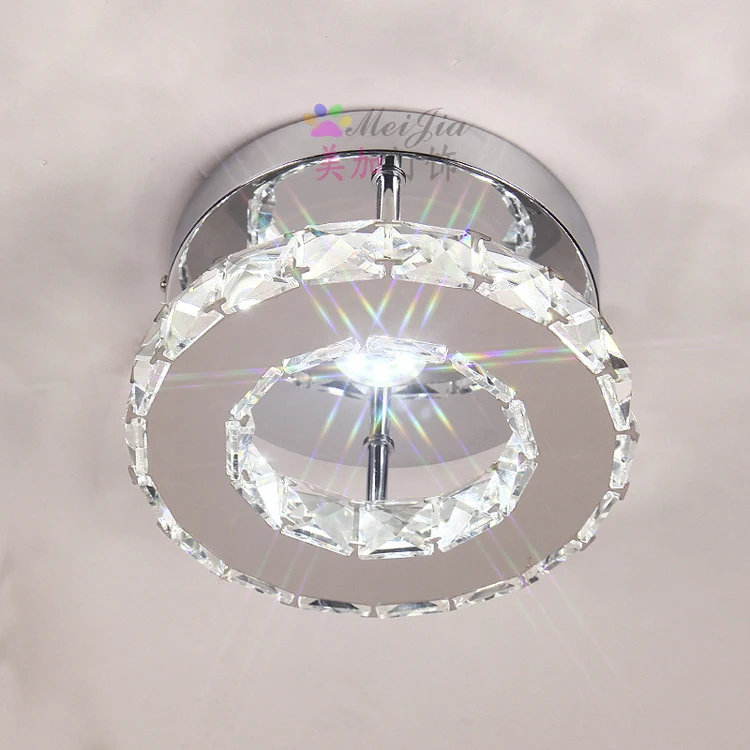 Потолочные светильники современные светодиодные с кристаллами 20 см|ceiling lamp
