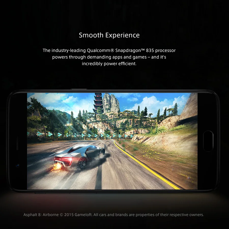 Oneplus 5 смартфон с дюймовым дисплеем восьмиядерным процессором Snapdragon 835 ОЗУ 6 ГБ ПЗУ