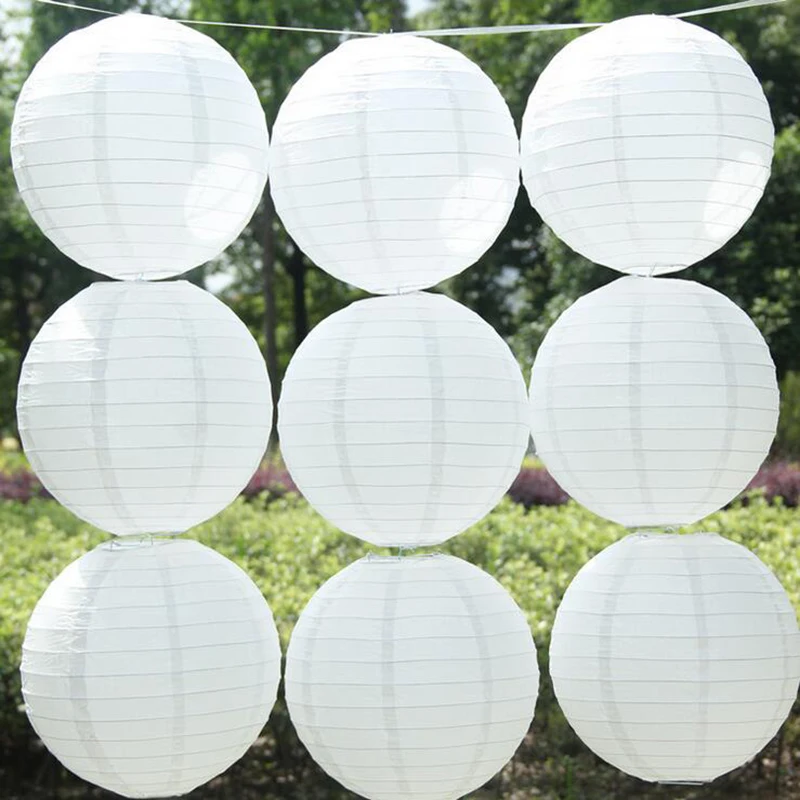 10pcs/lots (10cm-35cm) wedding decorations paper lantern Events party supplier baby shower Chinese ball | Дом и сад