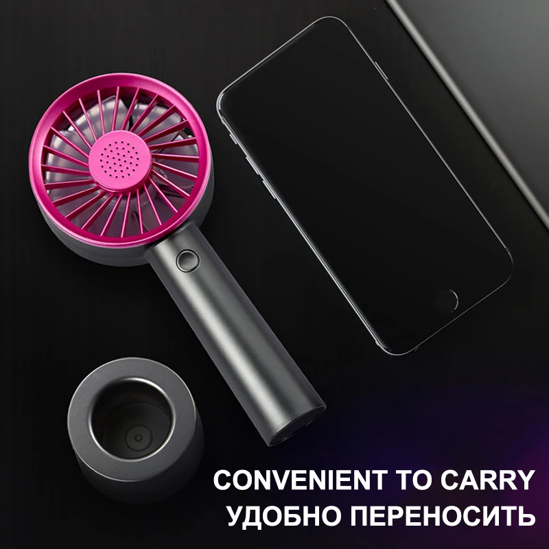 Новый портативный мини-вентилятор с USB-охлаждением Перезаряжаемый Супер