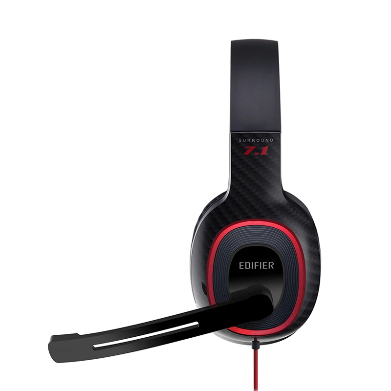EDIFIER G20 Игровые наушники 7 1 Virtual Surround Sound Over Ear выдвижной гарнитуры эффект вибрации