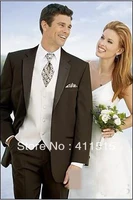 free shippingtop sell brown groom wear tuxedos notch groomsmen men wedding suititalian a suits for mencustom suits tuxedo
