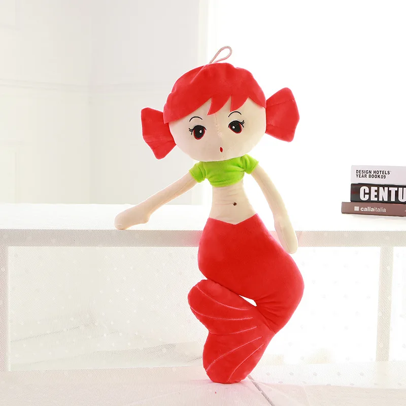 80 см Бесплатная доставка одна штука Милая Русалочка детские плюшевые игрушки PP