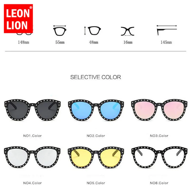 

LeonLion 2021 Shopping Sunglasses Women Vintage Classic Sun Glasses Travel UV400 Brand Design Lunette De Soleil Femme