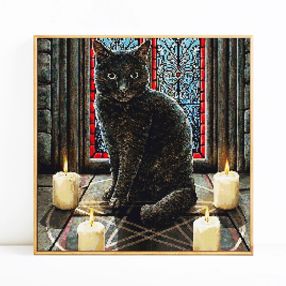 EverShine 5D Diamond Painting Full Drill Square Animals Embroidery Sale Cat Rhinestones Pictures Art Beadwork | Дом и сад