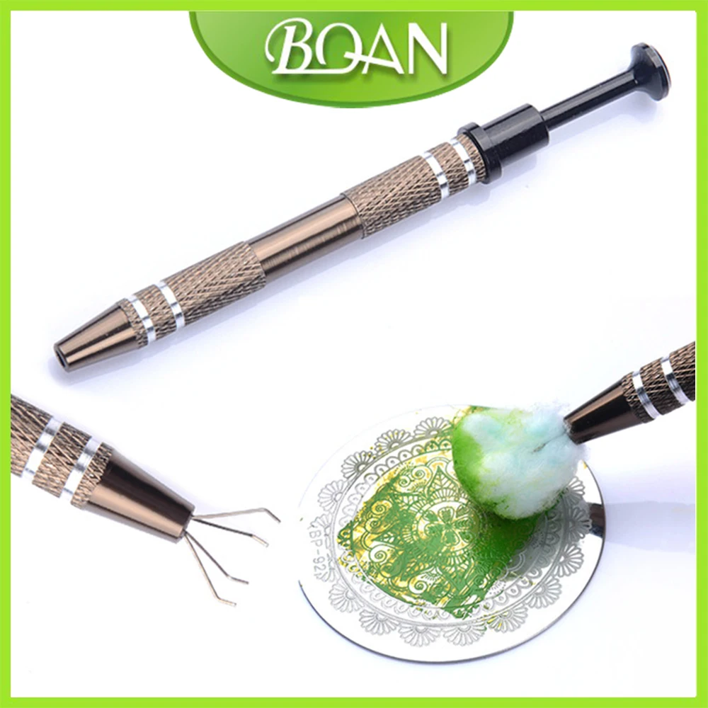 BQAN 1 шт. инструменты для маникюра из сплава с хлопковым штемпелем|nail tools|bqan nail artbqan |