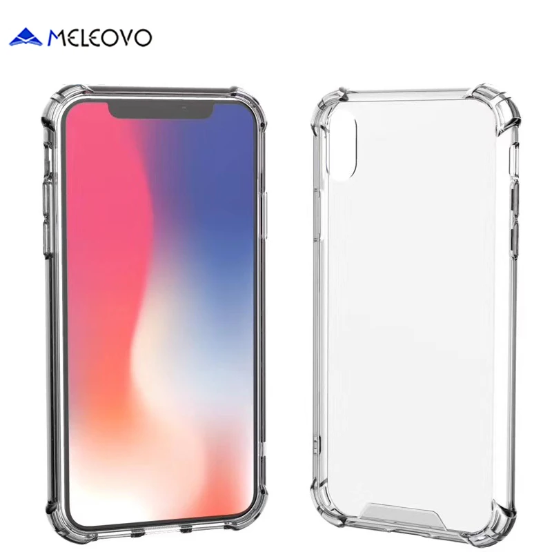 MELEOVO модный бренд Красочные Гибридный противоударный акрил ТПУ чехол для iPhone Xs Max