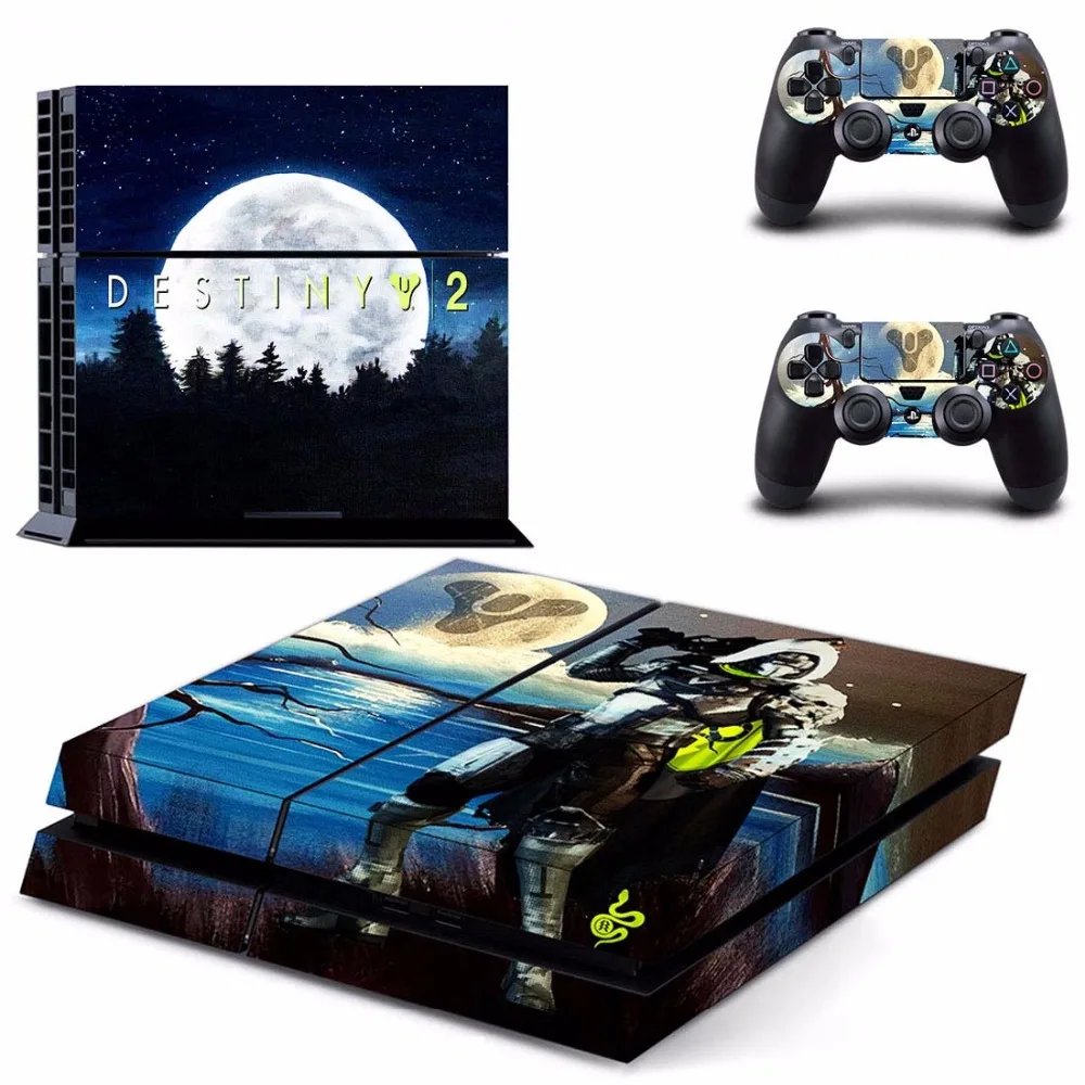 Виниловая наклейка на кожу PS4 для консоли Sony playstation 4 и двух контроллеров|stickers
