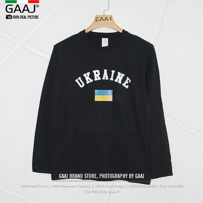 Футболка Мужская/Женская с длинным рукавом брендовая Повседневная тенниска