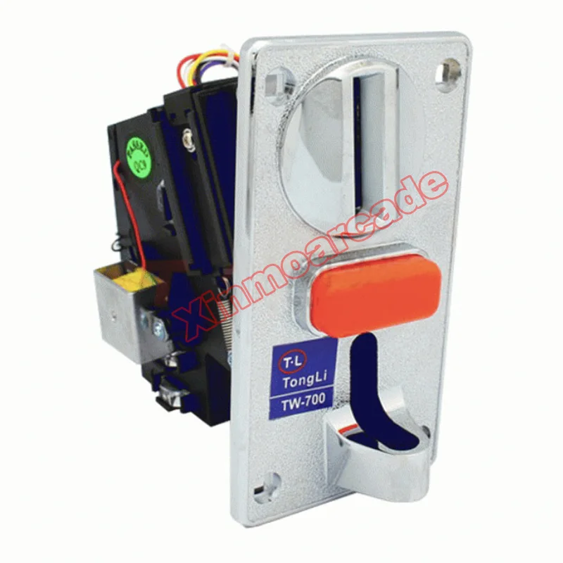 TW-700 металлический передний вход один Монетный акцептор Монета селектор маркер
