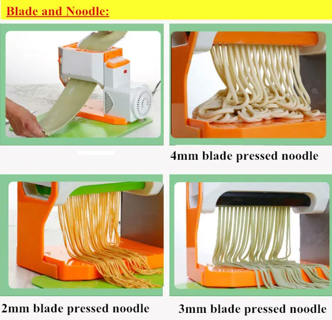 

2015 Top quality electric noodle making machine,pasta maker,noodle cutter machine,dough roller for home use
