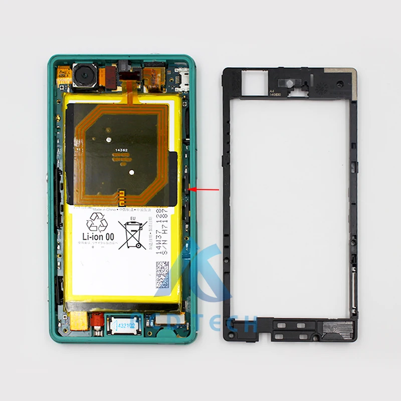 Ower Me для sony Xperia Z3 Compact Z3mini M55w D5833/03 Z3C задняя средняя рамка материнская плата динамика держатель задняя пластина антенна