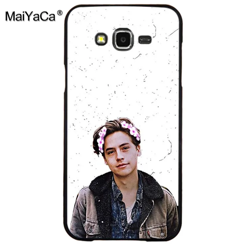 MaiYaCa речной серии Cole Sprouse DIY Окрашенные чехлы для телефонов Аксессуары samsung j7 j8 j4 j6