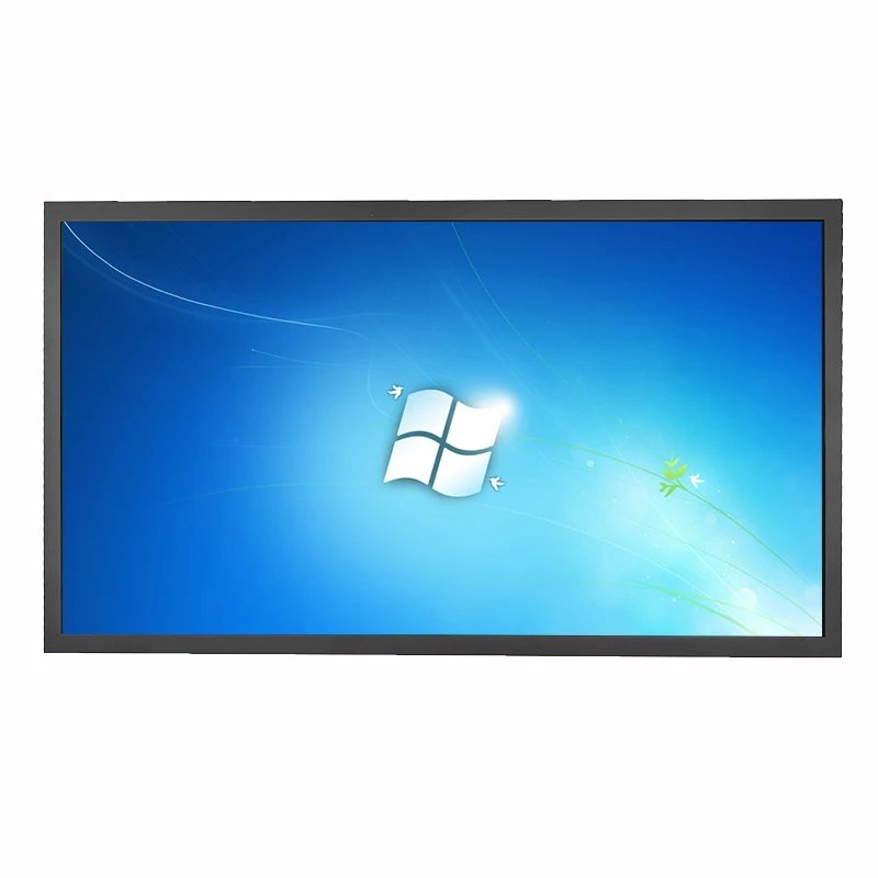 ZHIXIANDA GC215 21,5 Дюймов мульти сенсорный экран монитор дешевые емкостные сенсорный экран мониторы с VGA/HDMI/USB колонки