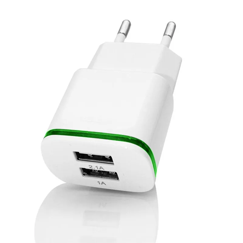 Зарядный USB-кабель с 2 портами для iphone xs max 5 6 xr светодиодный светильник
