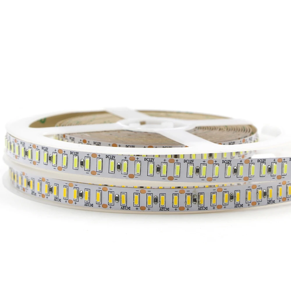 5 м светильник 3014 4014 SMD 5050 светодиодов/м 12 В постоянного тока Светодиодная лента