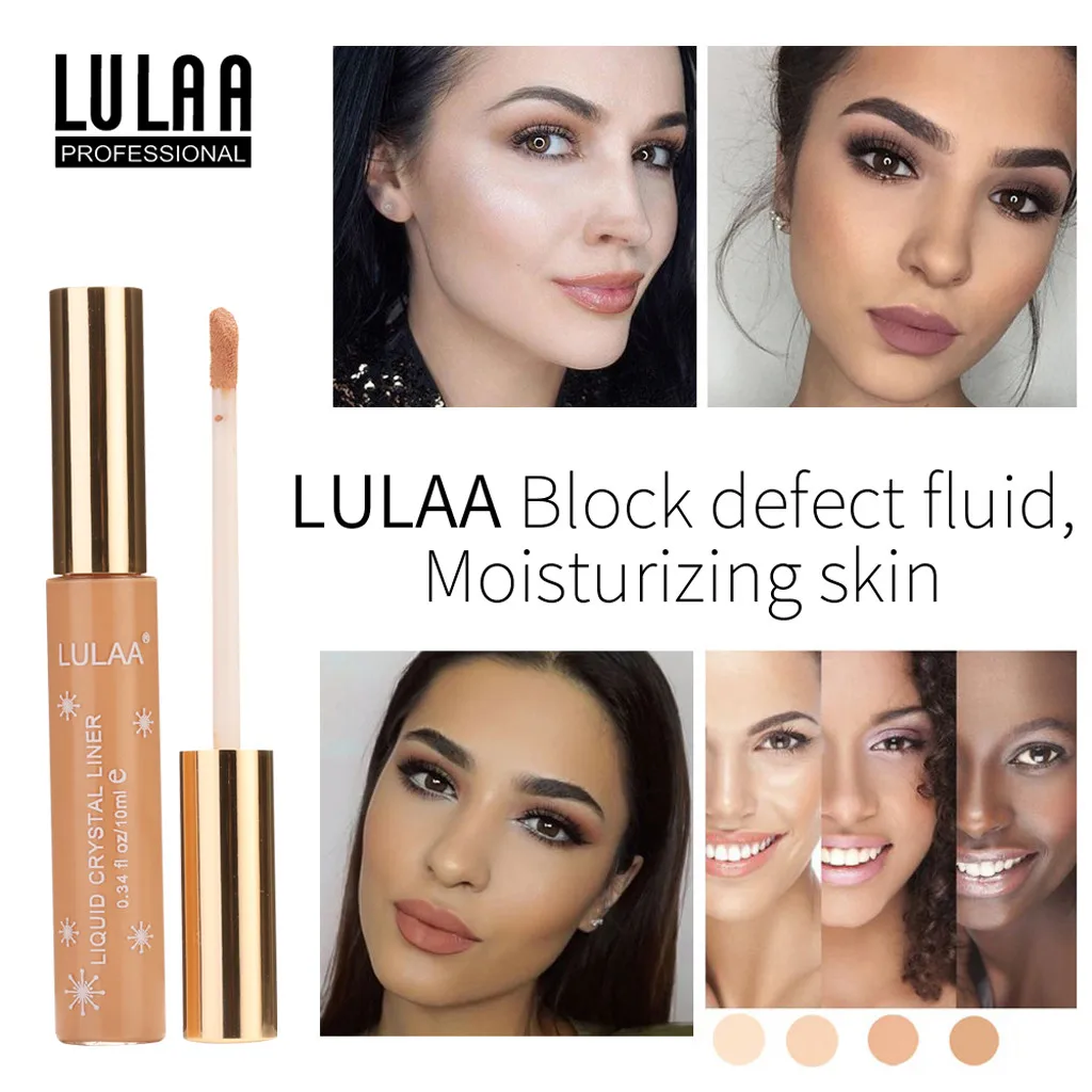 Concealer Makeup Eye Dark Circles Cream Face Corrector Waterproof Block Defect Liquid Contour Natrual M0410 | Красота и здоровье