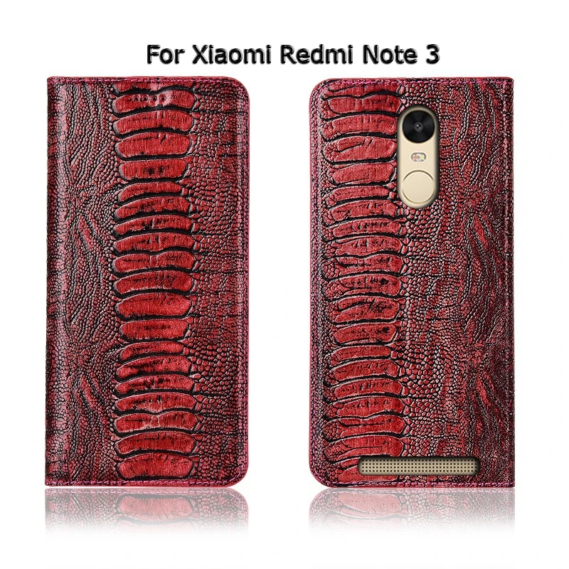 Топ из натуральной коровьей кожи Магнитный чехол для Xiaomi Redmi Note 3 4 4X5 5A 6 7 8 Pro 8T Стенд Флип Ретро чехол для телефона крышка