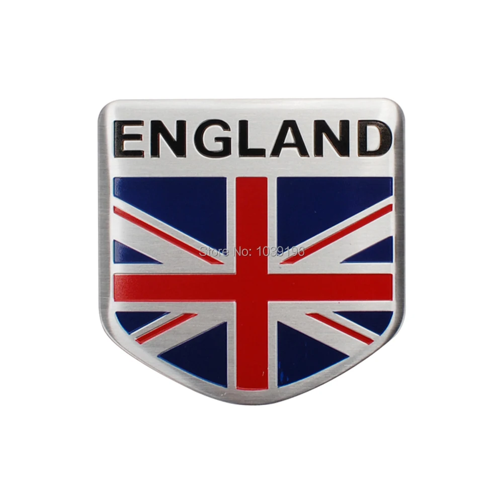 Автомобильный Стайлинг новый дизайн Национальный флаг Англии комплект 3D