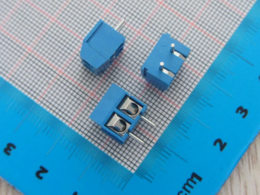 Бесплатная доставка, 10 шт., Φ 5,08 мм, 2 контакта, 3pin, клеммный винтовой зажим, 300 В/16 А (14-22AWG)
