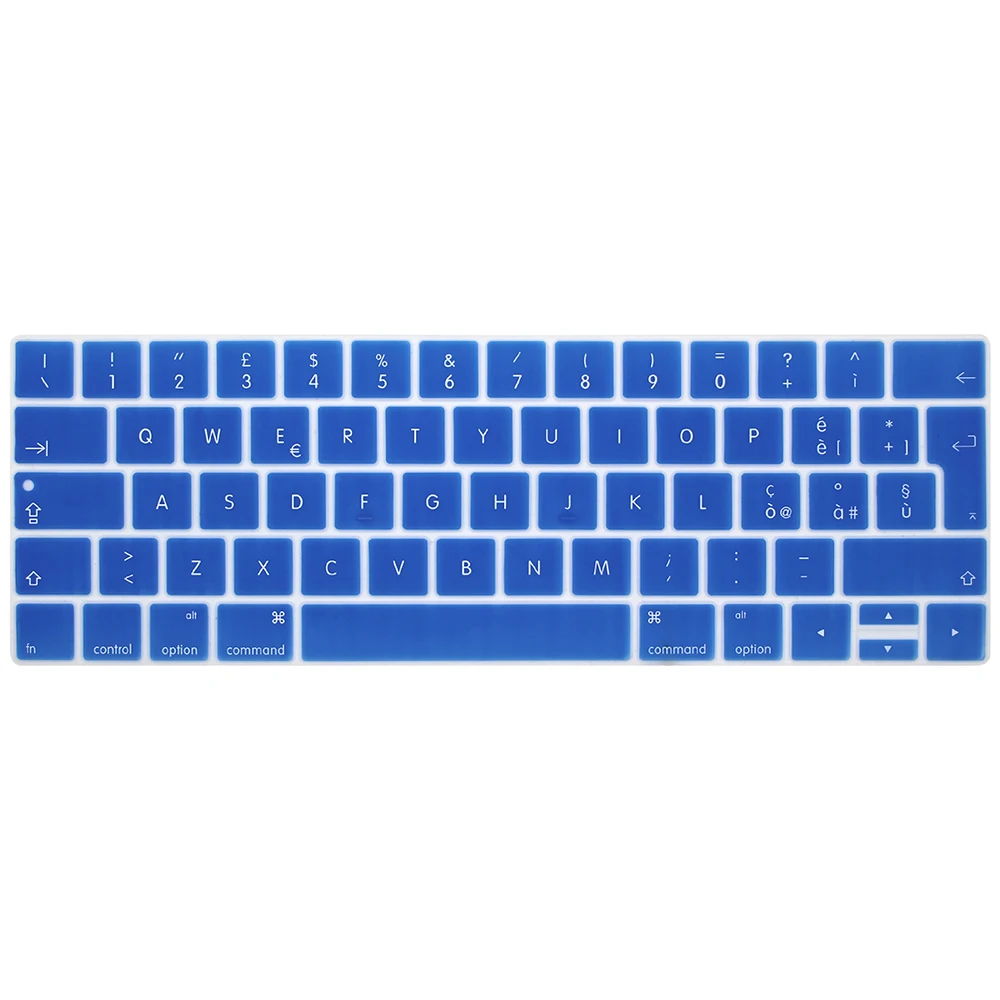 Евро ЕС итальянская силиконовая клавиатура Обложка кожа для Apple 2016 MacBook Pro Retina 13