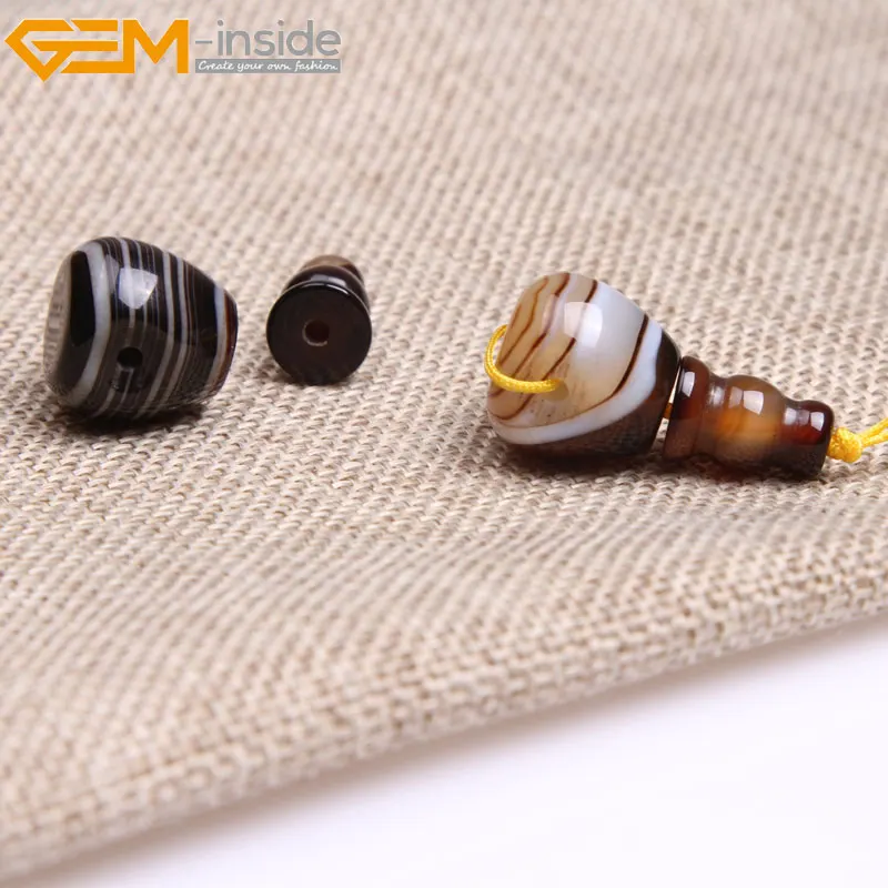 Набор бусин из ботсваны с 3 отверстиями драгоценными камнями будда мала гуру