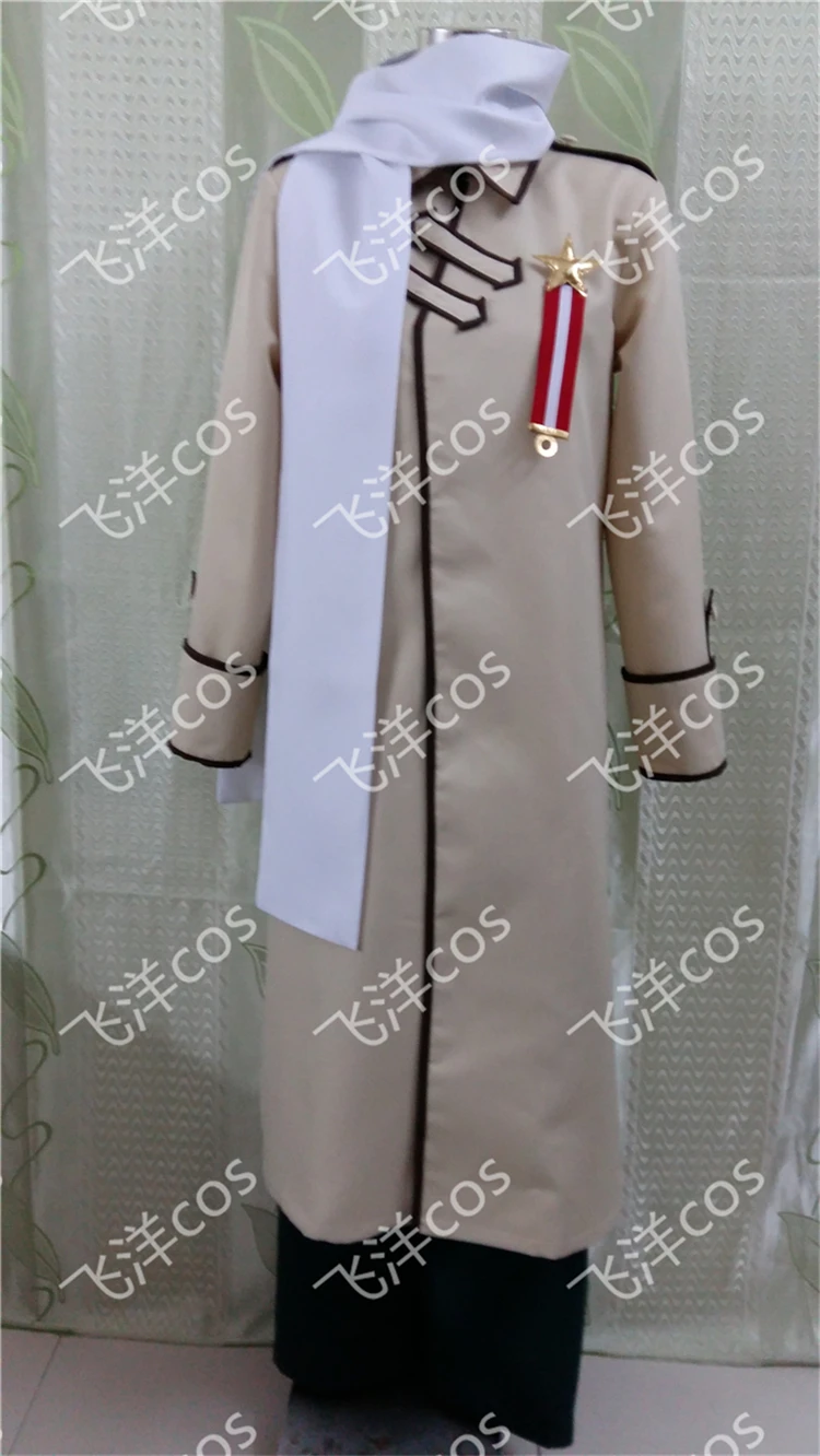 Осевые силы Hetalia APH Россия Ивана Брагинского Косплей Костюм на заказ армейская