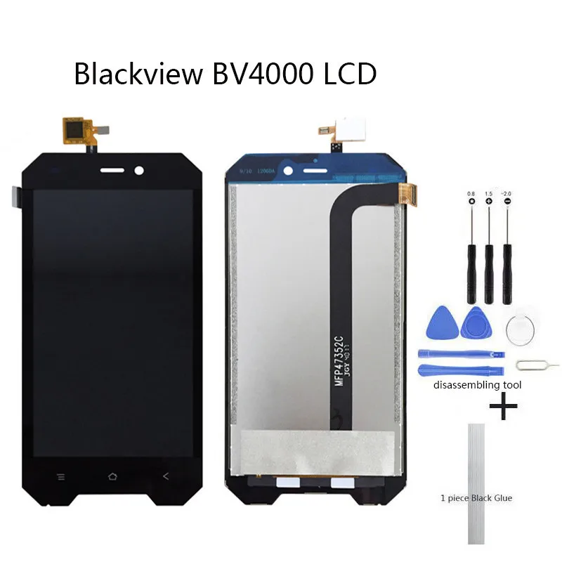 ЖК дисплей сенсорный экран для Blackview BV4000 4 7 дюймов combo Мобильные