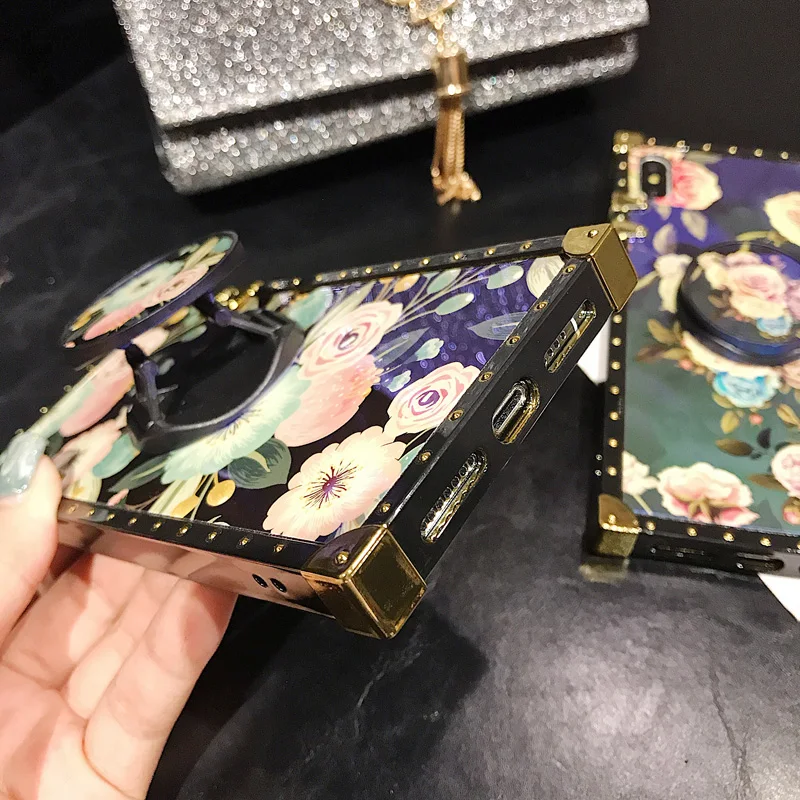 Для Samsung S8 S9 S10 J4/6 Plus S10e Note9/8 роскошный мягкий чехол с милым цветком розы для A10 A20 A30