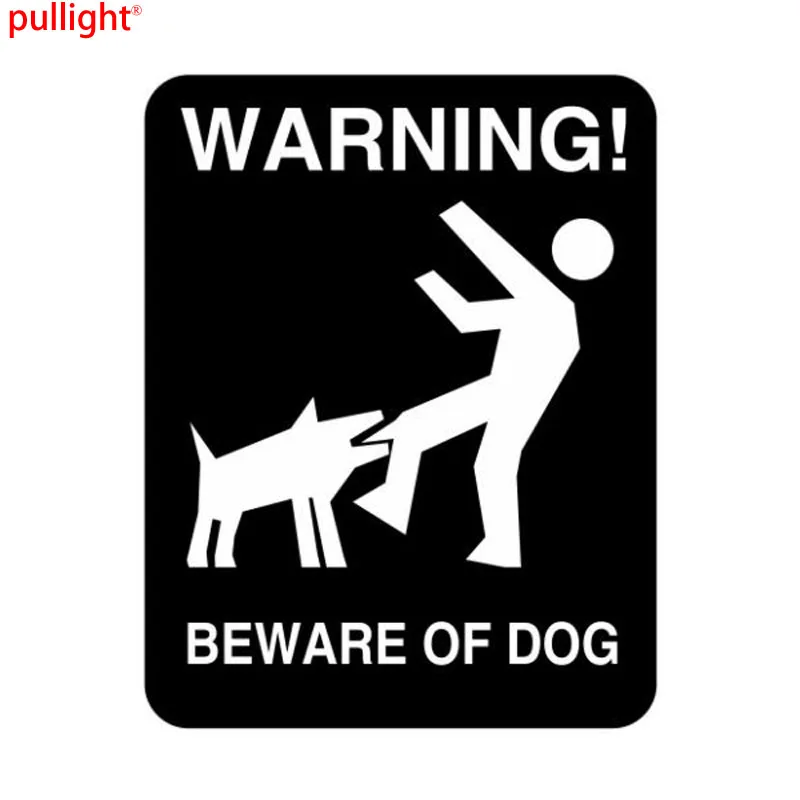 Остерегайтесь собаки чтобы напомнить индивидуальное предупреждение наклейка на