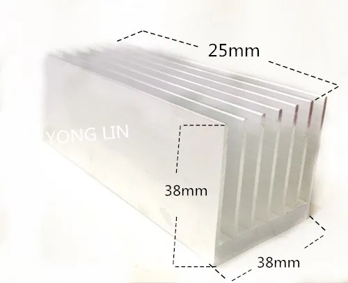 

1 шт. LED Heatsink38 * 38-25 мм/светодиодные полосы радиатора/Specical LED теплоотвод/алюминиевый радиатор/ic Радиатор
