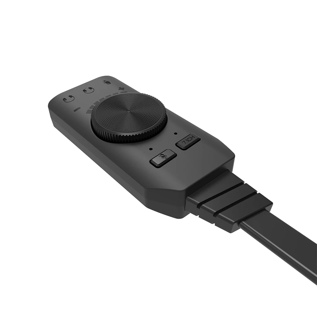 MagiDeal 7.1CH USB внешняя звуковая карта Микрофон Аудио карта USB до 3,5 мм наушники