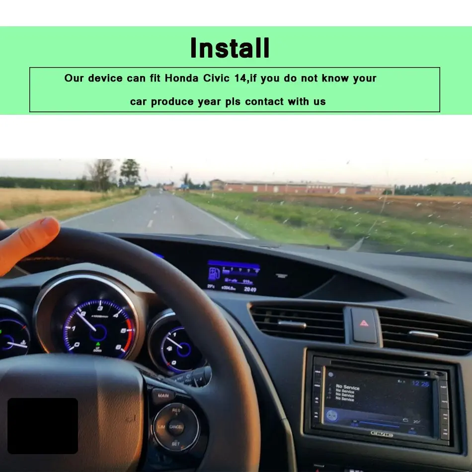 " HD 1024*600 Восьмиядерный Android 8,1 Автомобильный DVD Радио gps навигационный плеер для Honda Civic хэтчбек DVR Automotivo