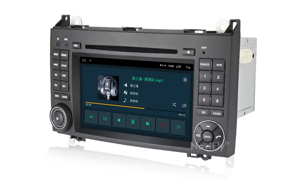 Navifly Android9.1 RDS OBD2 DAB Автомобильный мультимедийный плеер для Mercedes Benz B200 A B класс W169 W245 Viano Vito W639 Sprinter W906