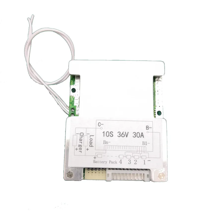 36 В литий-ионный аккумулятор схема защиты 10 S 36 V/37 V 30A BMS вкл/выкл переключатель