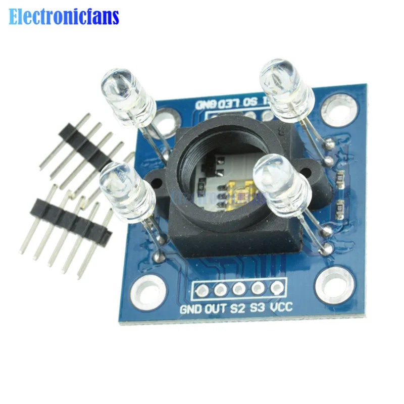 Детекторный модуль TCS230 TCS3200 датчик распознавания цвета для Arduino BEST | Электронные