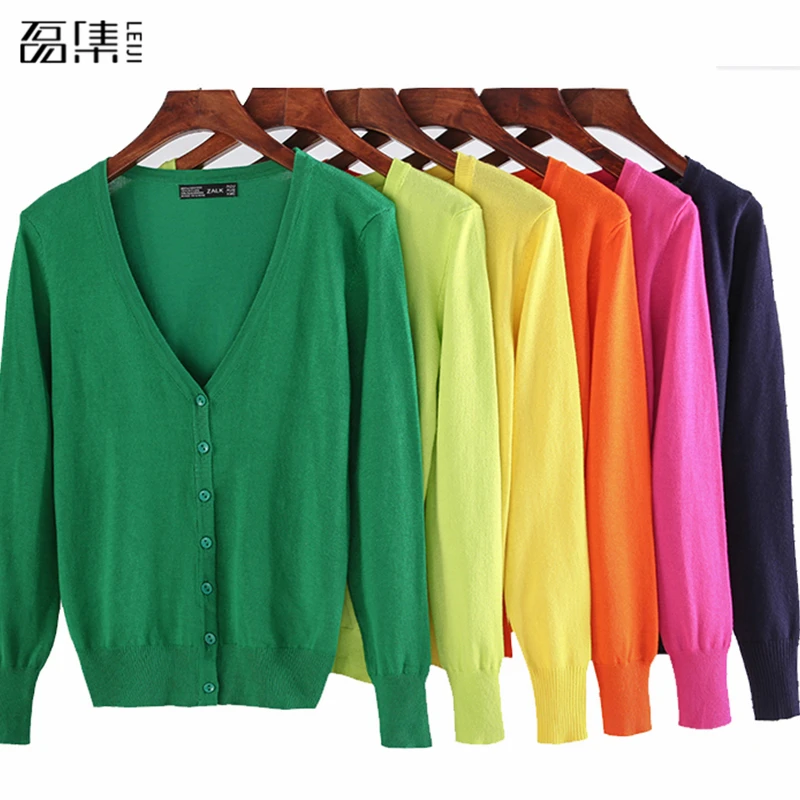 2018 sping Sweater Women Cardigan Knitted Female Casual V-Neck Woman Cardigans plus size Coat Sweaters Tops 5XL |