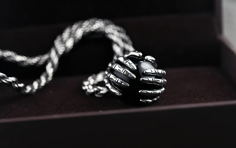 Gagafeel настоящие 925 пробы серебряные винтажные ручные бусины подвески ожерелья для мужчин аксессуары Подарки серебряные подвески Прямая поставка