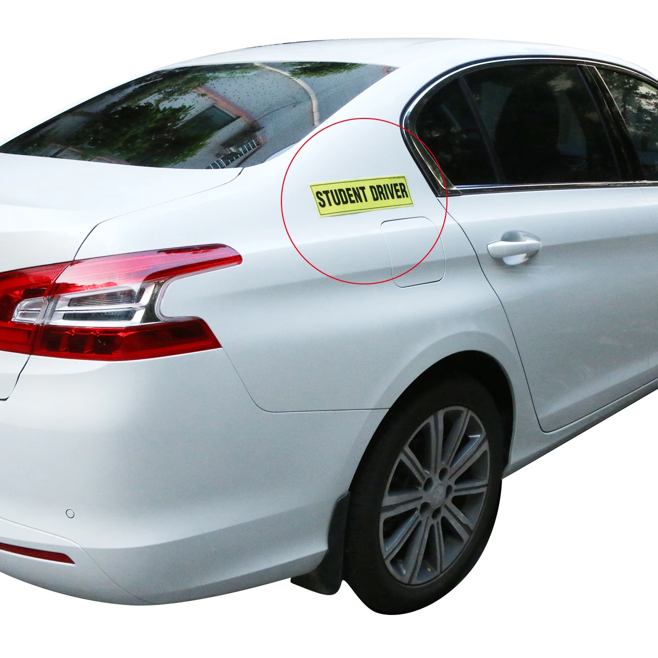 2 шт. съемные магнитные Светоотражающие виниловые наклейки для школьного