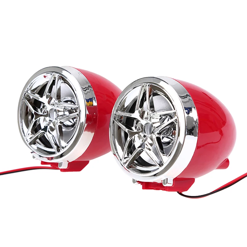 Звуковая система POSSBAY для мотоцикла Bluetooth MP3 FM радио стереоколонка