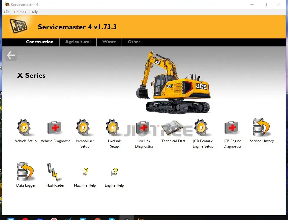 JCB Service Master 4 (1.73.3) software Electronic Tool Interface for construction Equipment diagnostic tool | Автомобили и