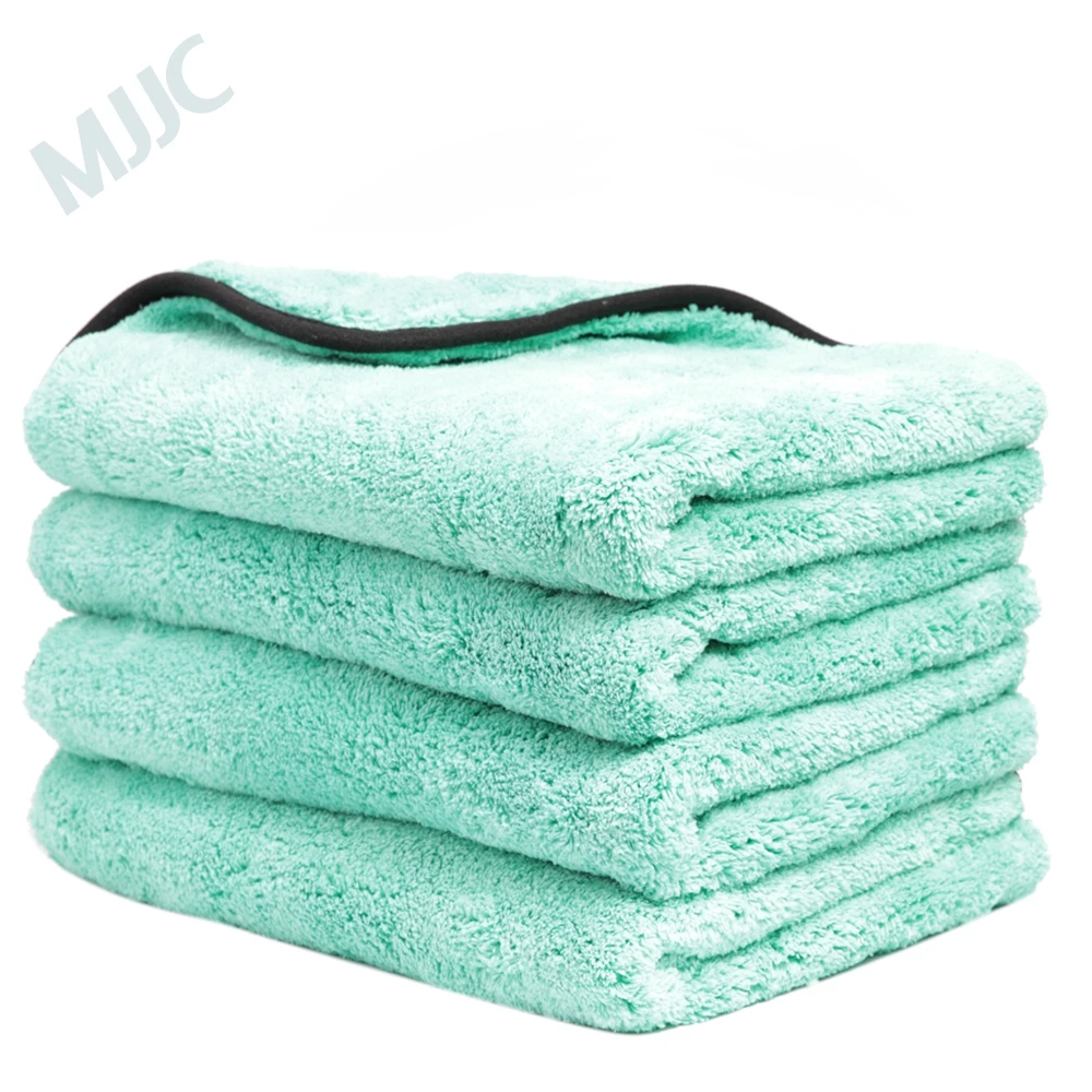 MJJC 40X40 см 1200GSM ультра впитывающая ткань для мытья автомобиля коврик супер Глубокий ворс Премиум микрофибра полотенце для Сушки автомобиля воск полировка