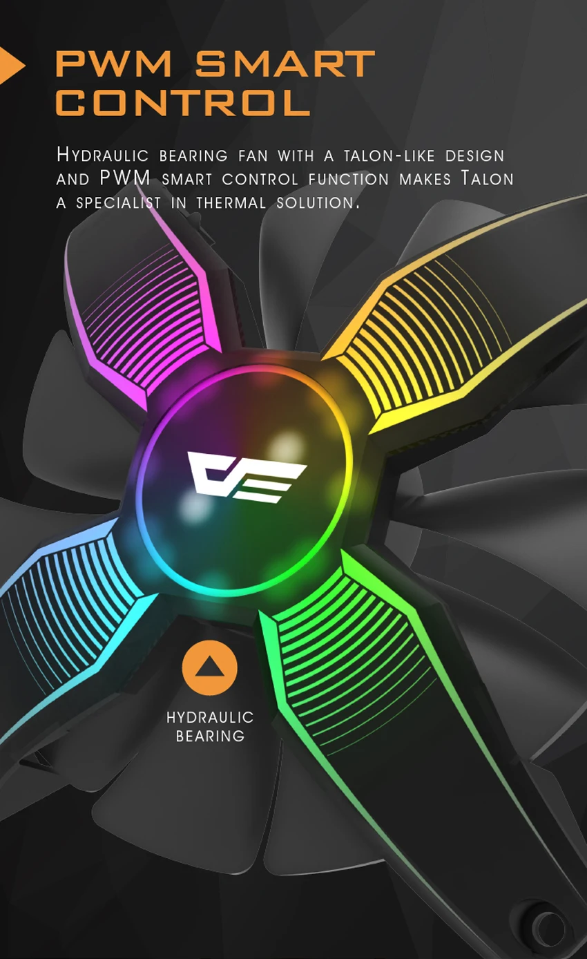 Aigo Talon без рамки х форма RGB светодиодный кулер для процессора радиатор для ПК с 4 тепловыми трубками Радиатор Вентилятор охлаждения компьютера процессор воздушный кулер